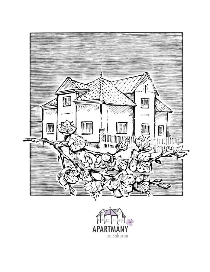 Apartmany Za Sakurou Годонин Экстерьер фото